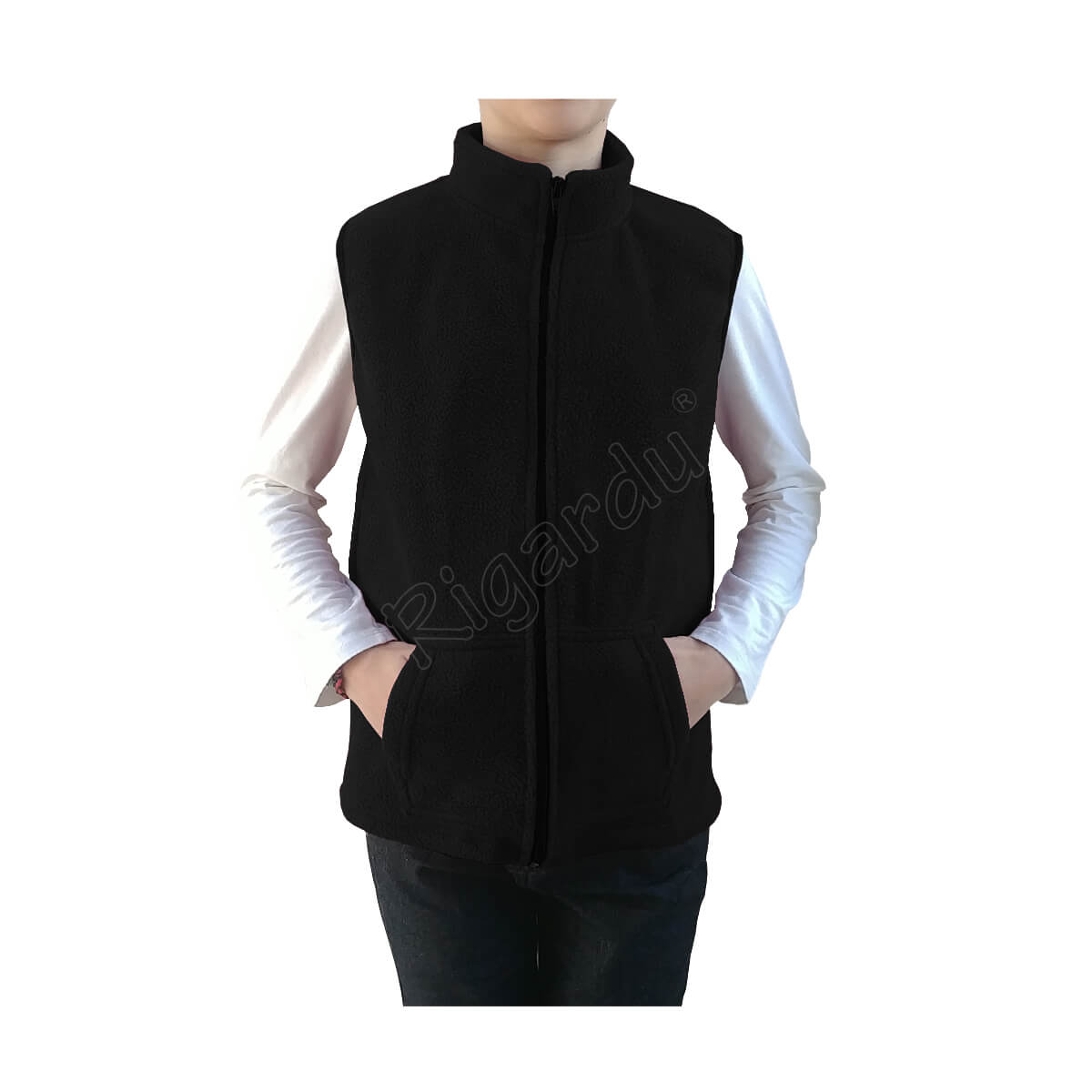 30402-Rigardu-Ninos-Chaleco-polar-negro1.jpg